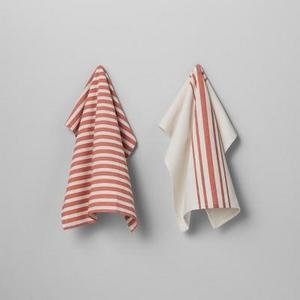Kitchen Towel 2pk - Coral - Hearth & Hand™ with Magnolia