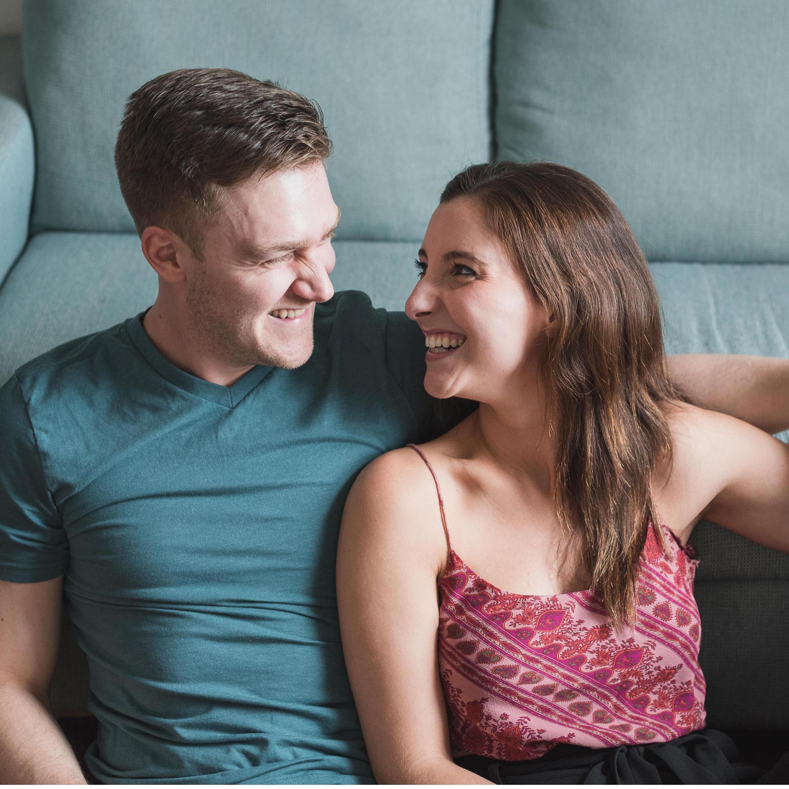 Another one of our favorites from our engagement session with Hannah Jan Photo!