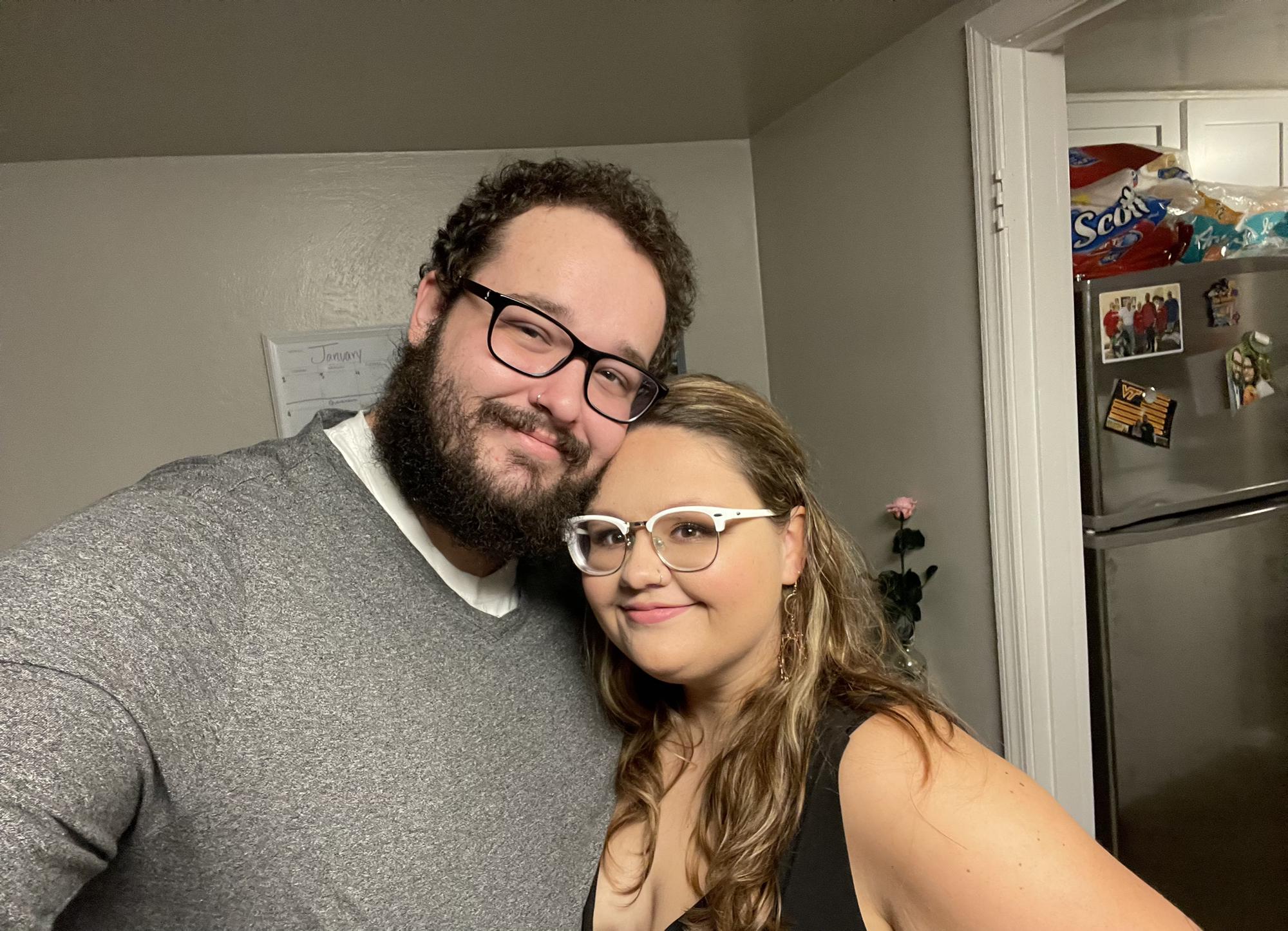 NYE in quarantine. Despite being sick, it was wonderful having a week together.