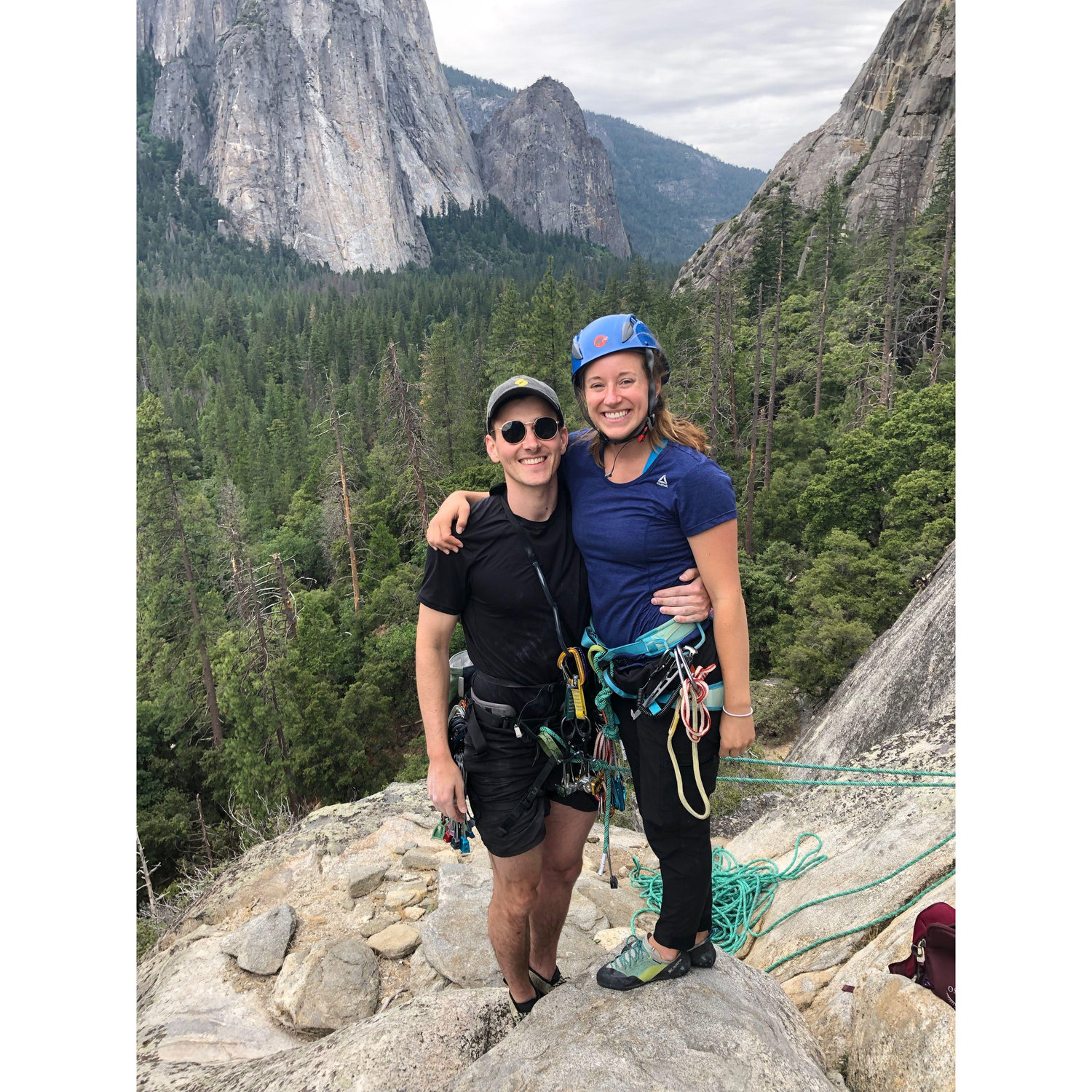 Climbing in Yosemite National Park, CA - 2019