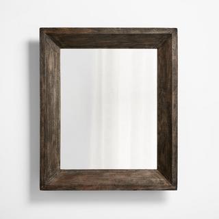 Solomon Rectangular Wood Wall Mirror