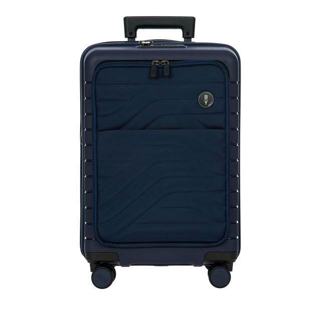 Bric's By Ulisse 21" Expandable Carry On Spinner Suitcase with Pocket