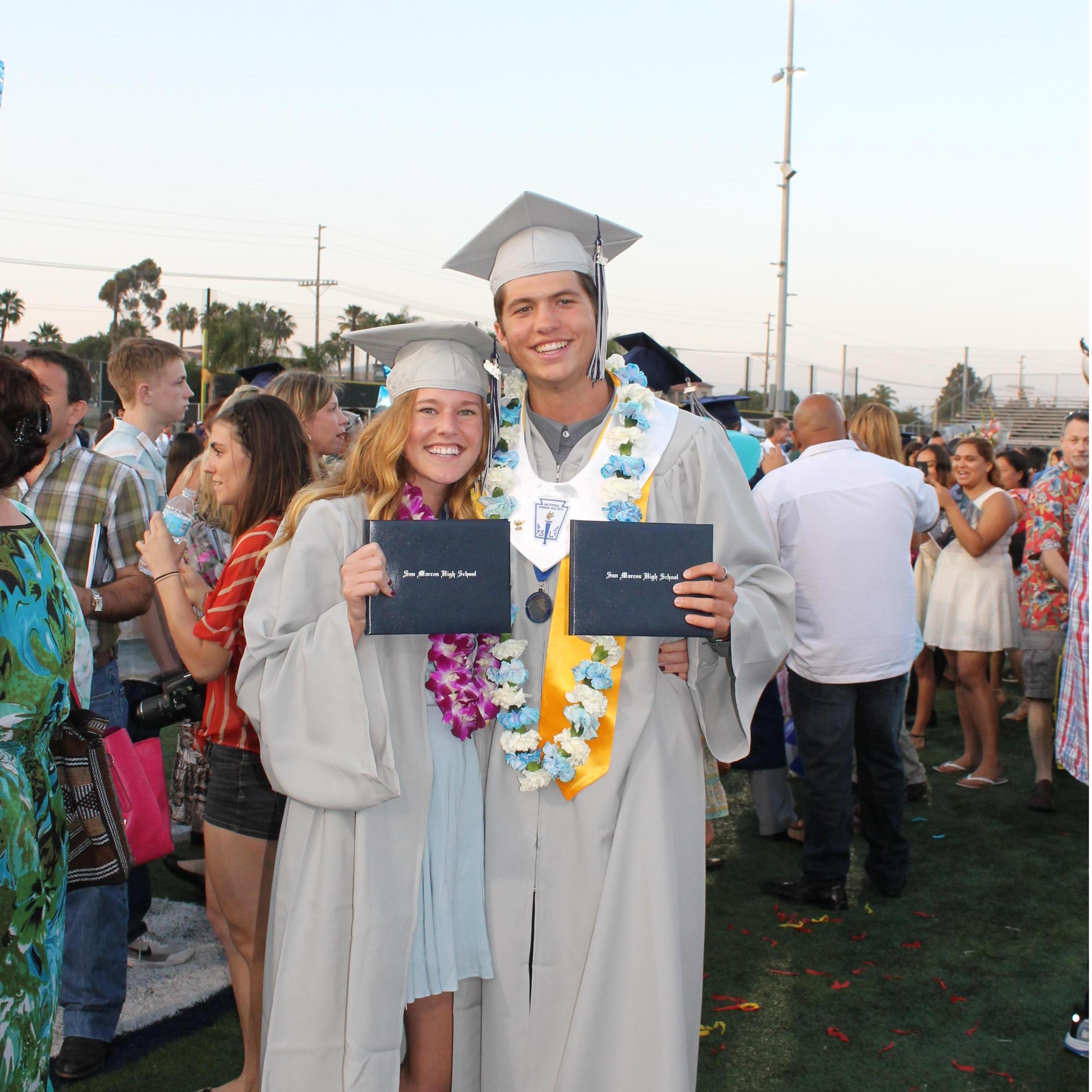 high school graduation!