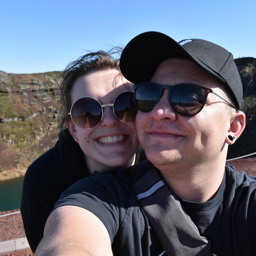Crater Lake in Iceland
