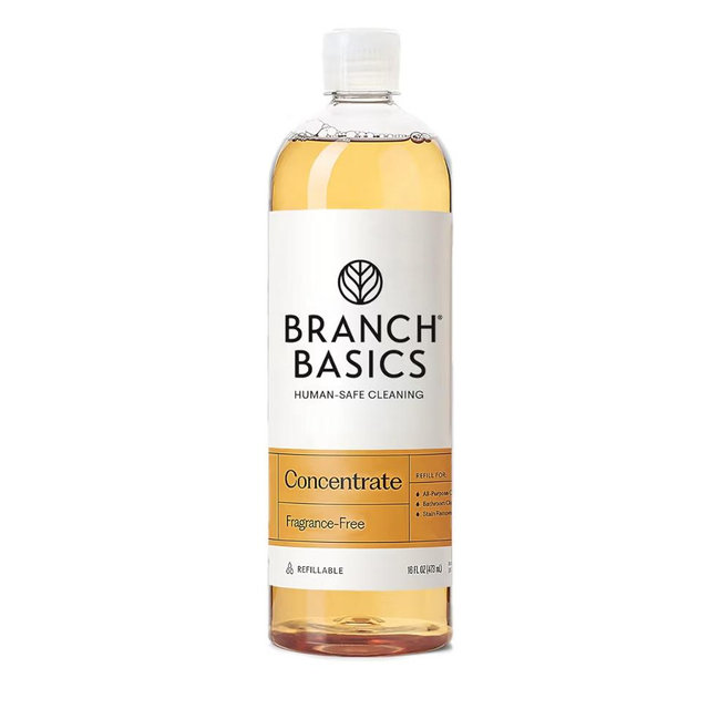 Branch Basics Concentrate Refill (33.8 oz) | All Purpose Multi-Surface Cleaning Concentrate - Replace Every Household Cleaner | Plant & Mineral-Based, Human-Safe, Fragrance Free
