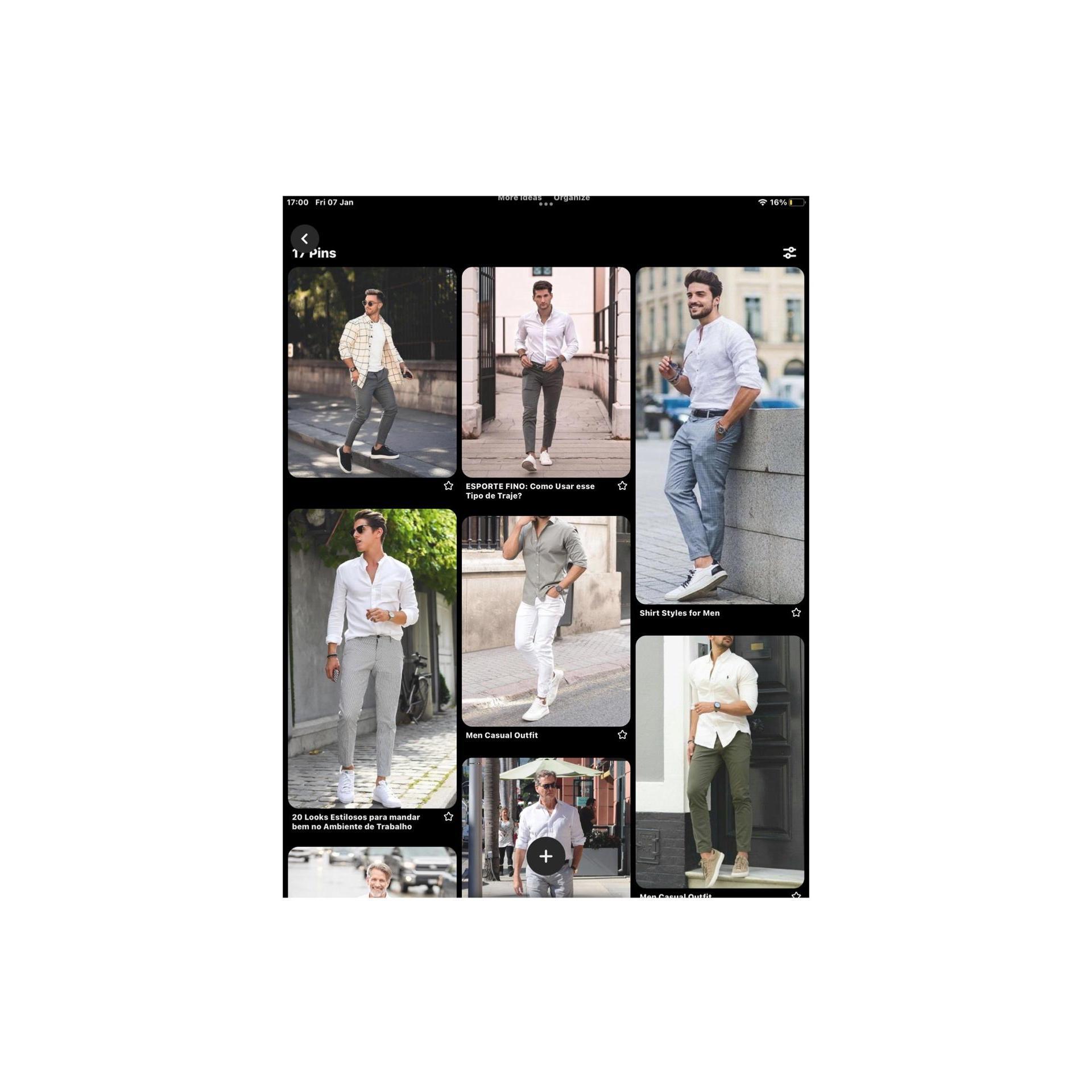 Outfit ideas for the male guests