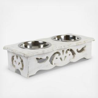 Chihuahua Double Pet Feeder
