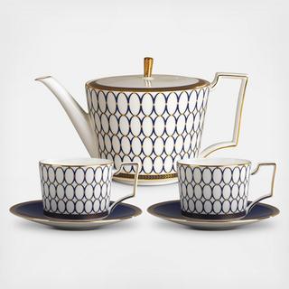 Renaissance Gold 3-Piece Tea Set