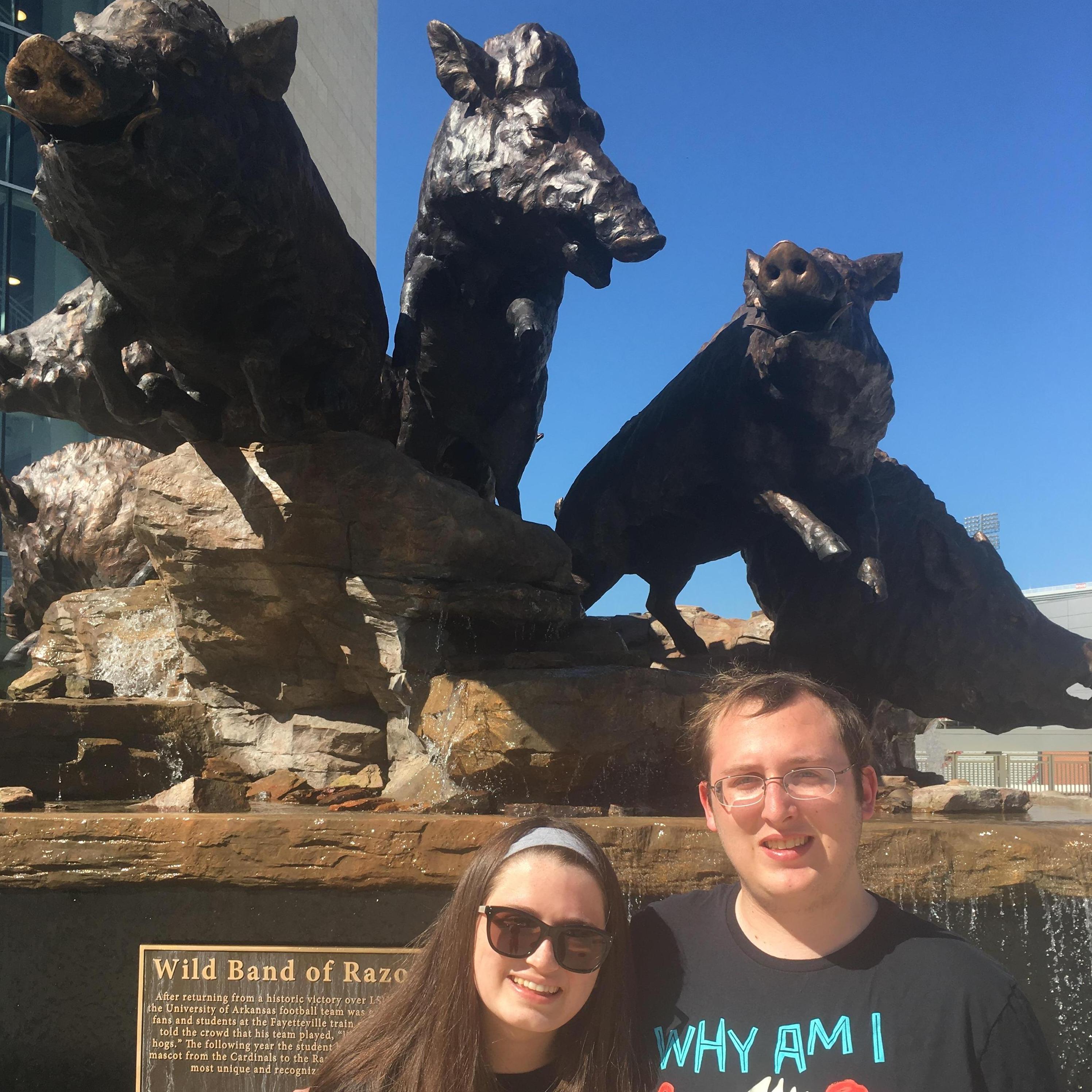 Taken during summer 2019 on a day trip to the University of Arkansas at Fayetteville