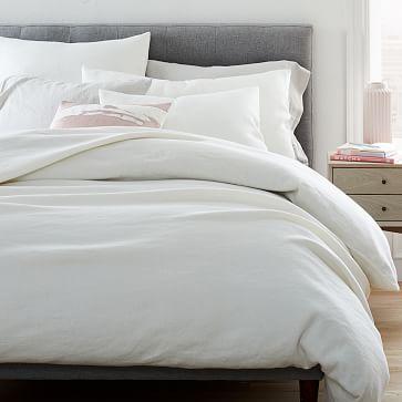 Hemp & Cotton Solid Duvet Cover & Shams