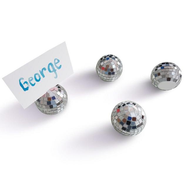 Disco Placecard Holders, by Chefanie (Set of 4)