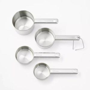 4pc Stainless Steel Measuring Cups - Figmint™