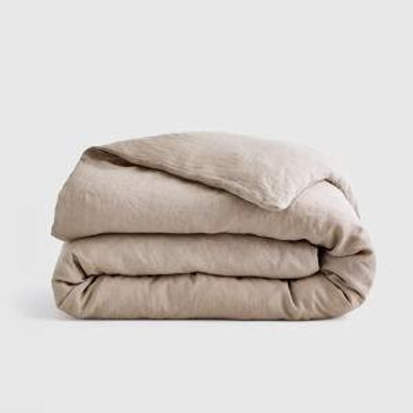 Linen Duvet Cover | Toffee