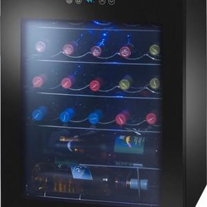 Insignia™ - 24-Bottle Wine Cooler - Black