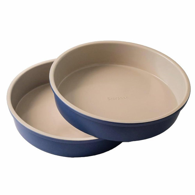 Starpack 'Bakers Gonna Bake' High Performance Nonstick Round Cake & Pie Pans set of 2