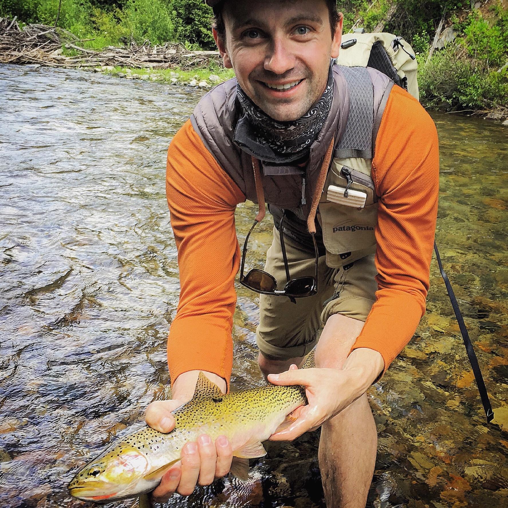 Con spends most of his summer fishing- This picture is taken near where we will be getting married!