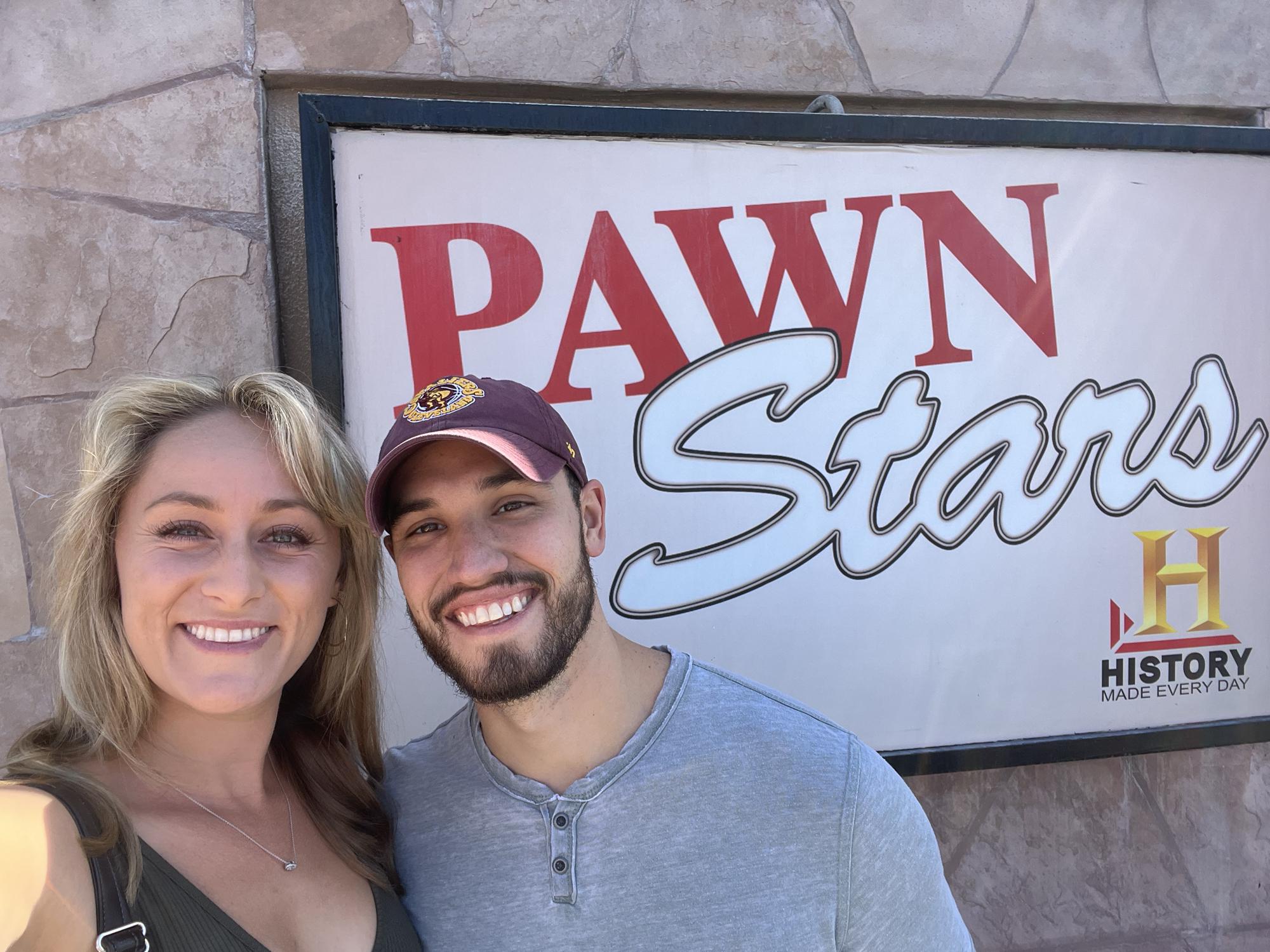 1st time in Vegas together… Fun Fact: Neither of us had been to Vegas since we were children.