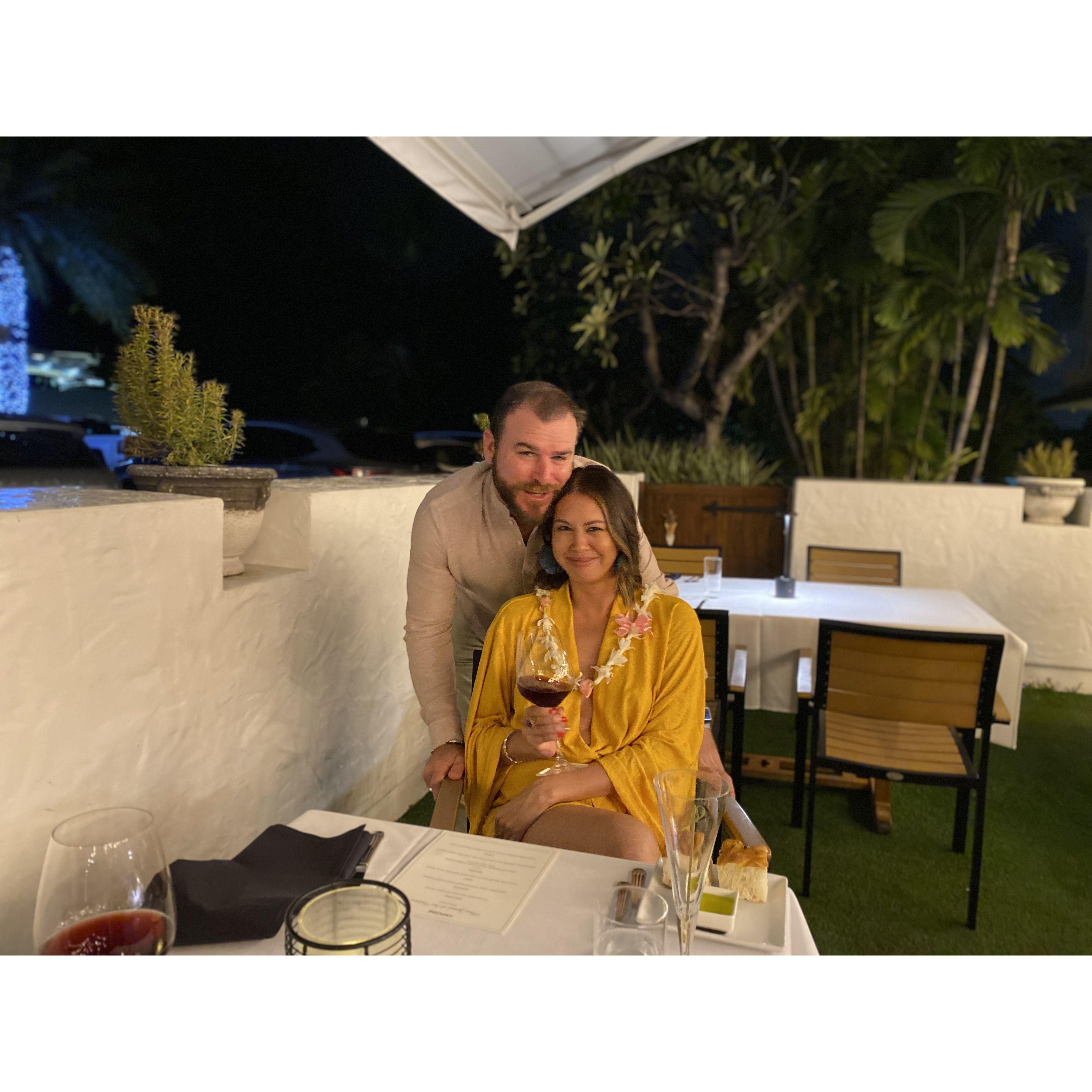 Our first Valentines together