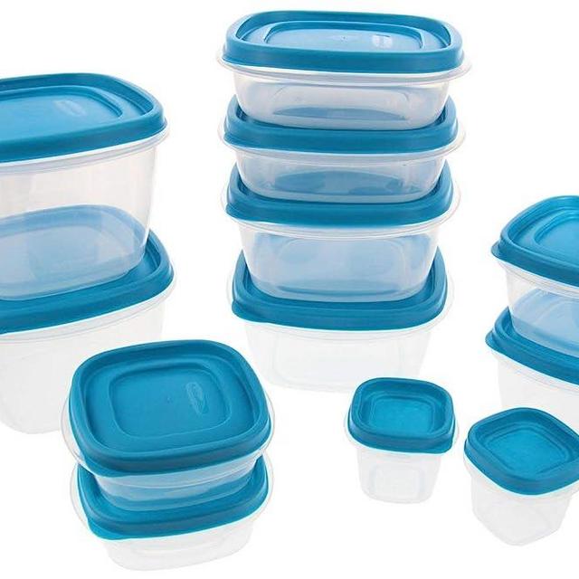 Rubbermaid 28pc Plastic Food Storage Container Set