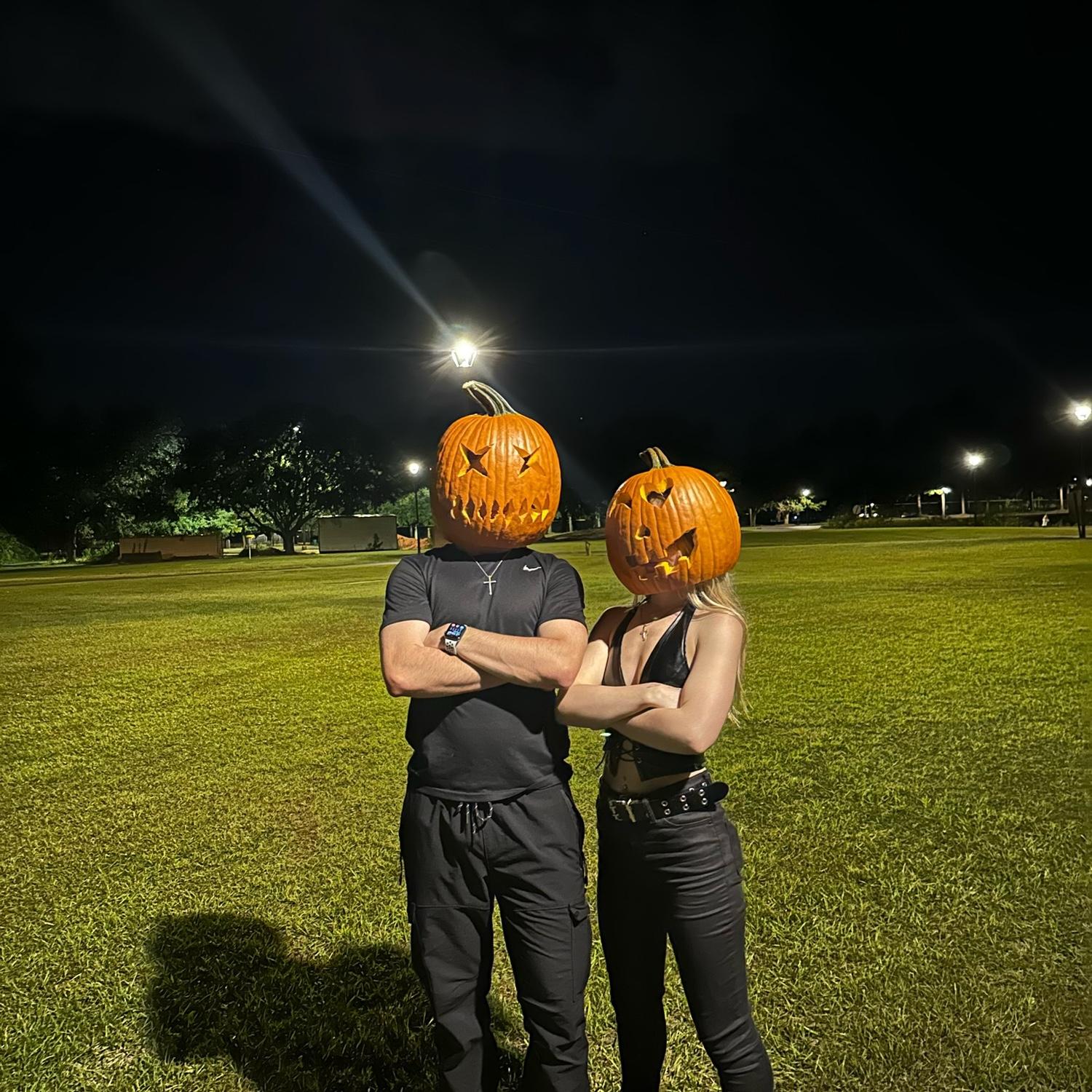 Pumpkin head!