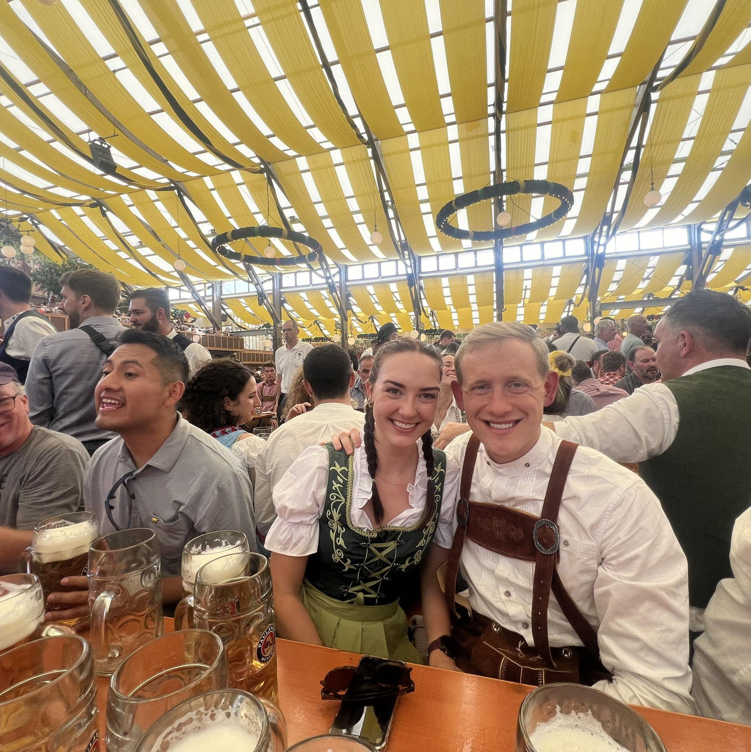Oktoberfest in Munich, Germany, September 2024.