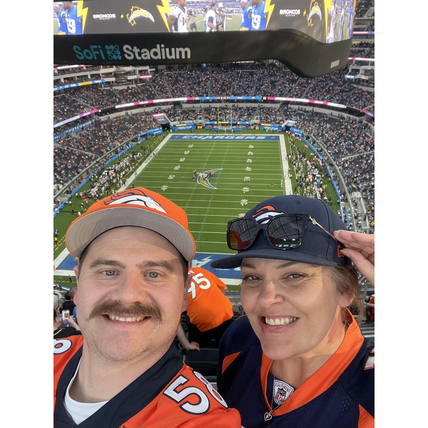 Seeing the Broncos at Monday Night Football!!