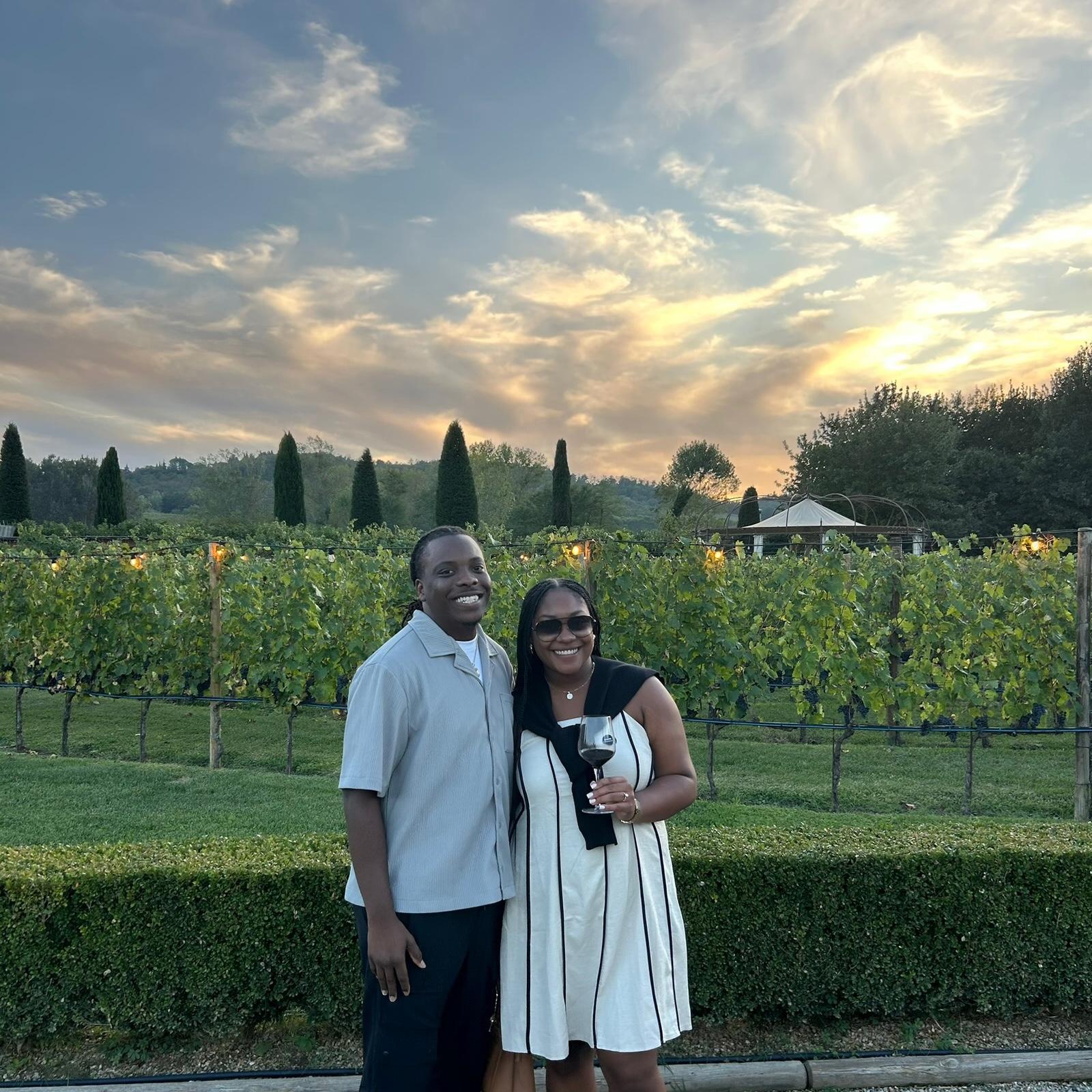 Wine tasting in Tuscany, Italy