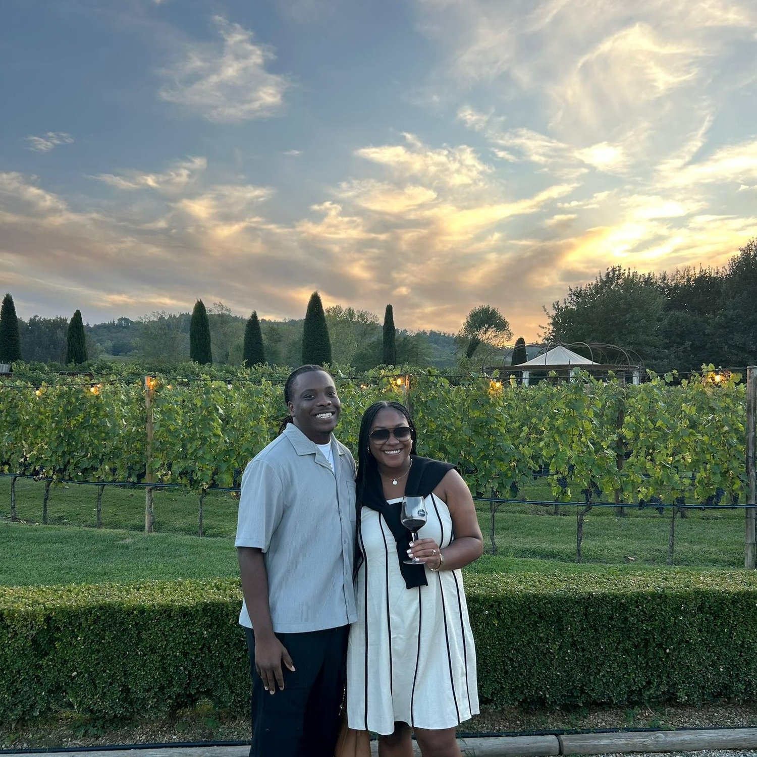 Wine tasting in Tuscany, Italy