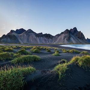 Camping at Vestrahorn