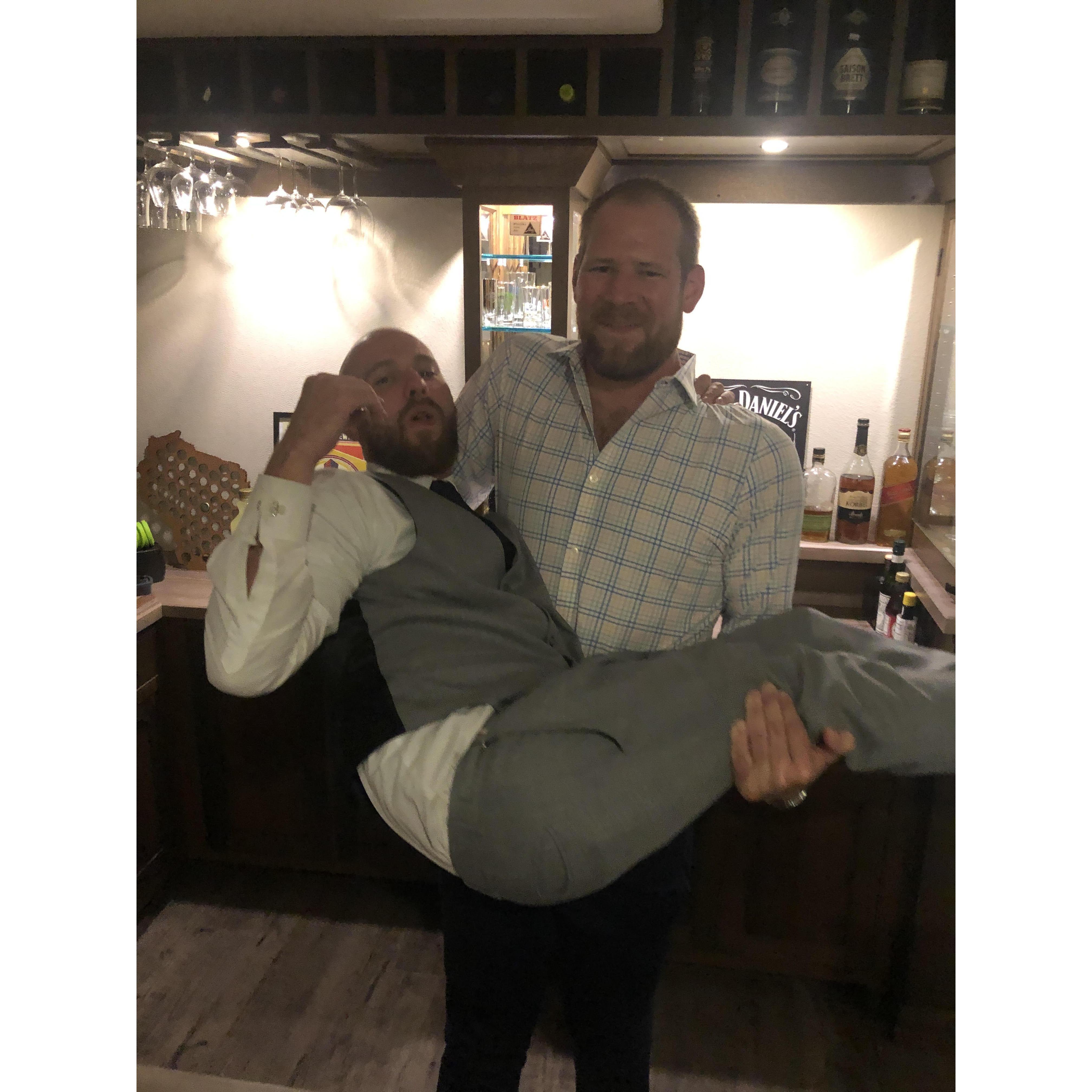 Nick and friend Josh