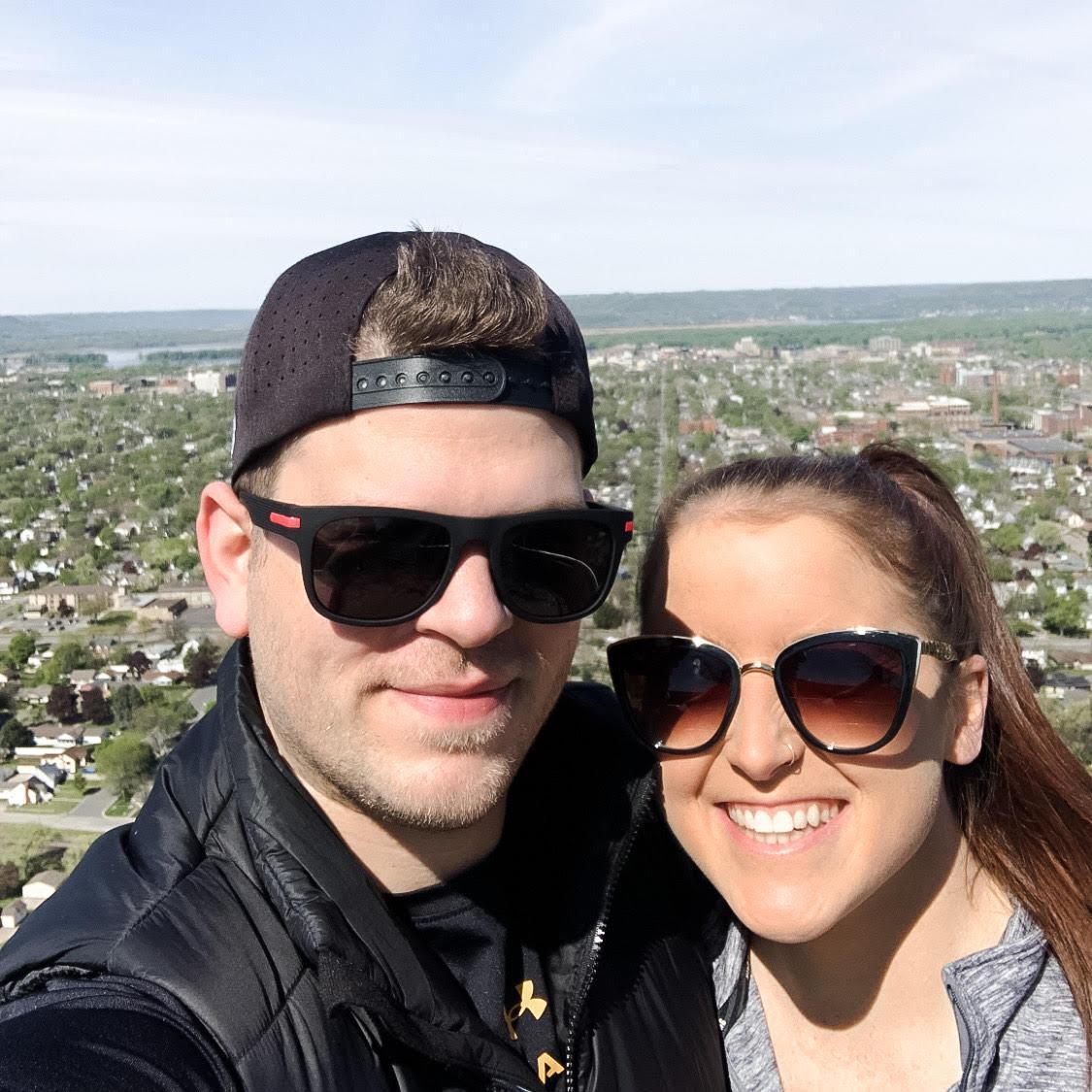 Birthday trip to La Crosse! We had so much fun exploring the city & hiking up the bluffs. Traveling together is our favorite!