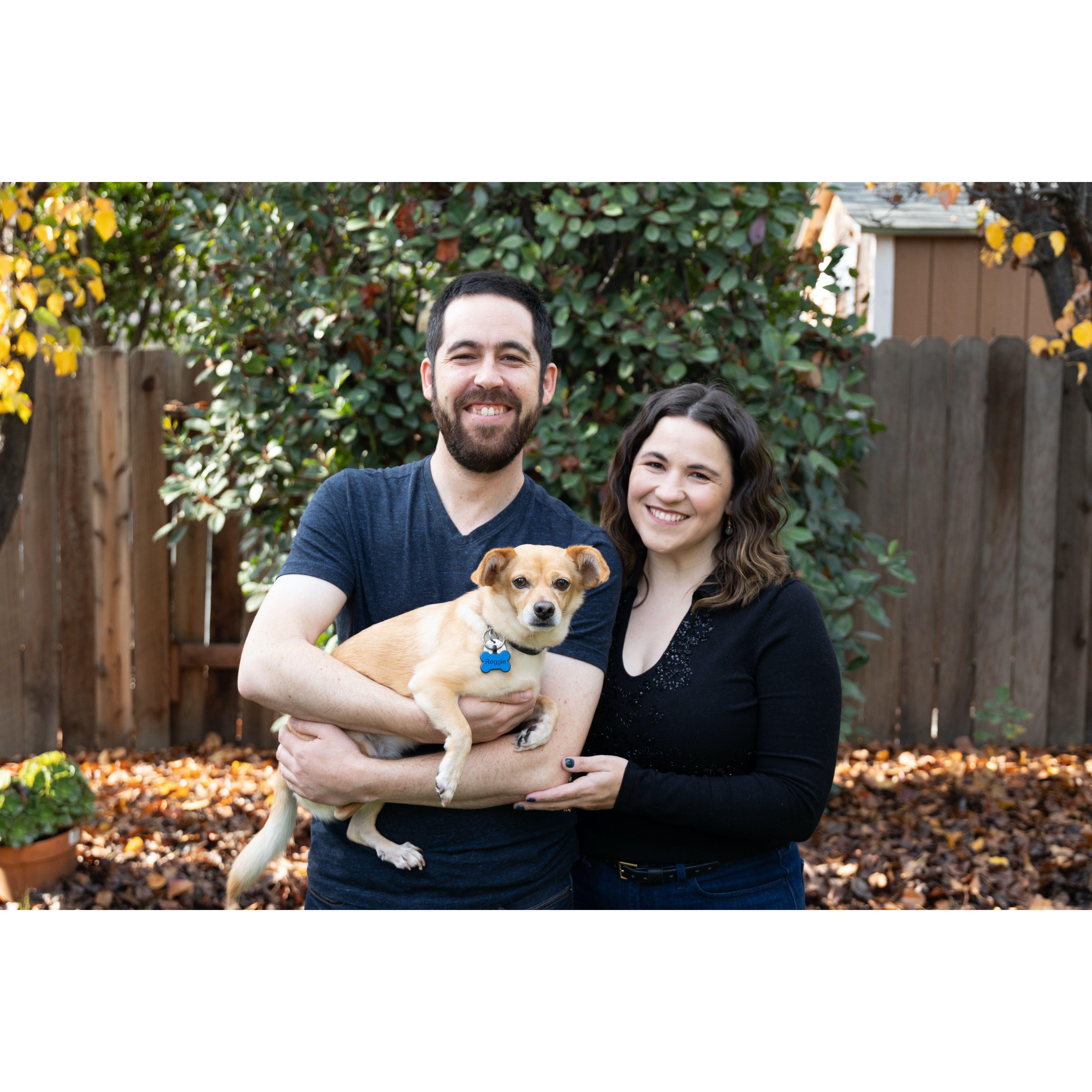 Family photo as an engaged couple!