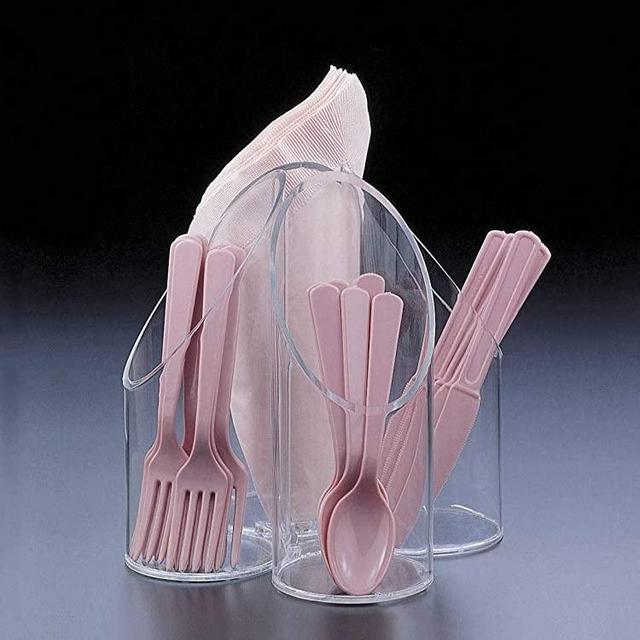 Acrylic Lucite BUFFET/KITCHEN UTENSIL CADDY