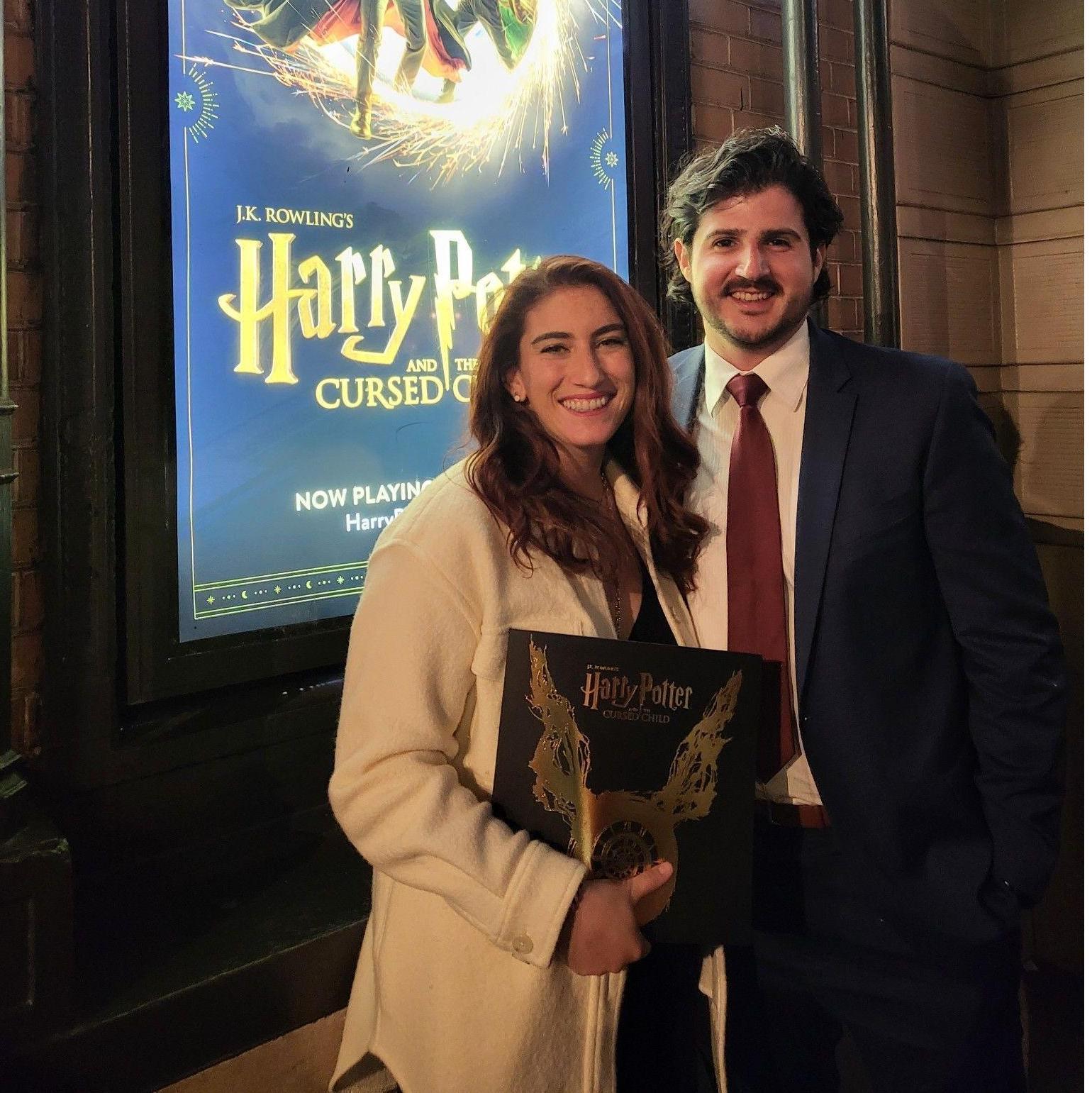 Jess Birthday trip to see Cursed Child