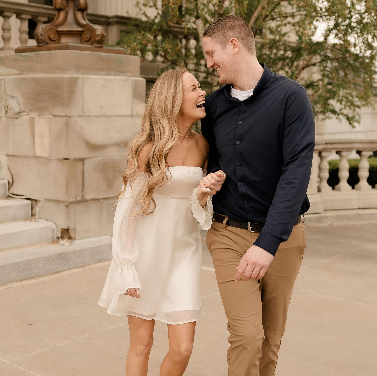 4/24/25 - almost one year before their wedding Haley and Hunter get engagement pictures taken by Karlee Carson Photography. They are amazing!!