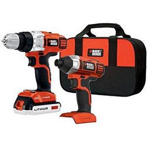 Black & Decker 20V MAX Drill/Driver Impact Combo Kit