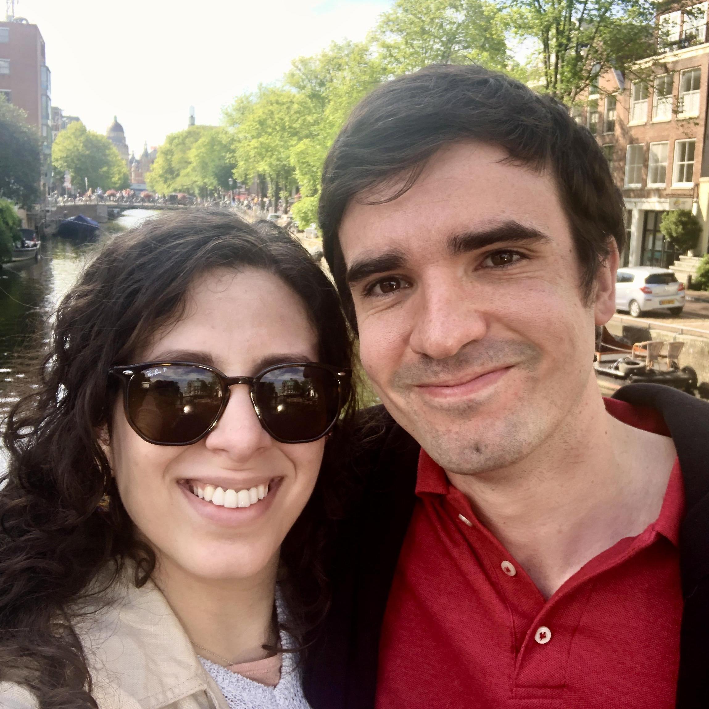 Summer 2019: Overlooking the canals in Amsterdam