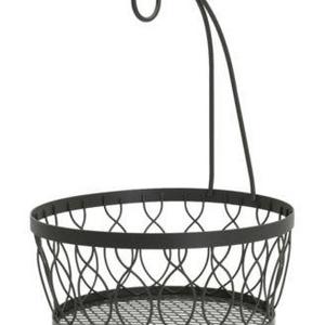 Mikasa - Gourmet Basics By Rustic Farmstand Fruit Basket With Banana Hook