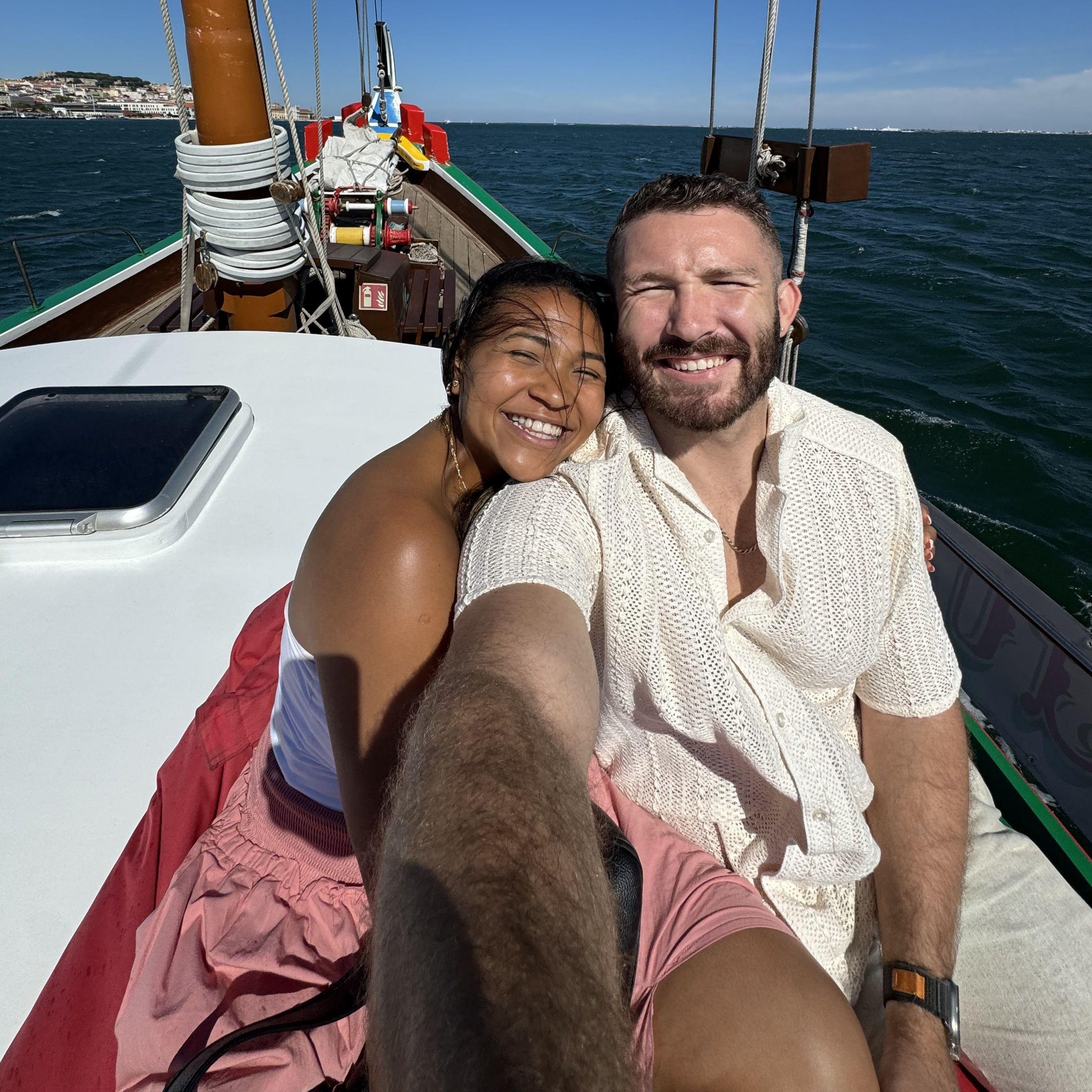 She doesn't know it but she will get proposed to on this trip (aww!!).
