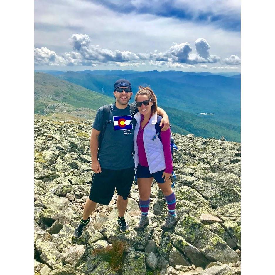 On the top of Mount Jefferson!