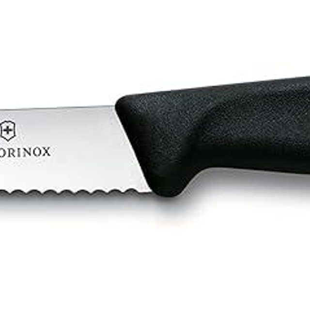 Victorinox Swiss Classic Steak Knife, 4.3 inches, Black