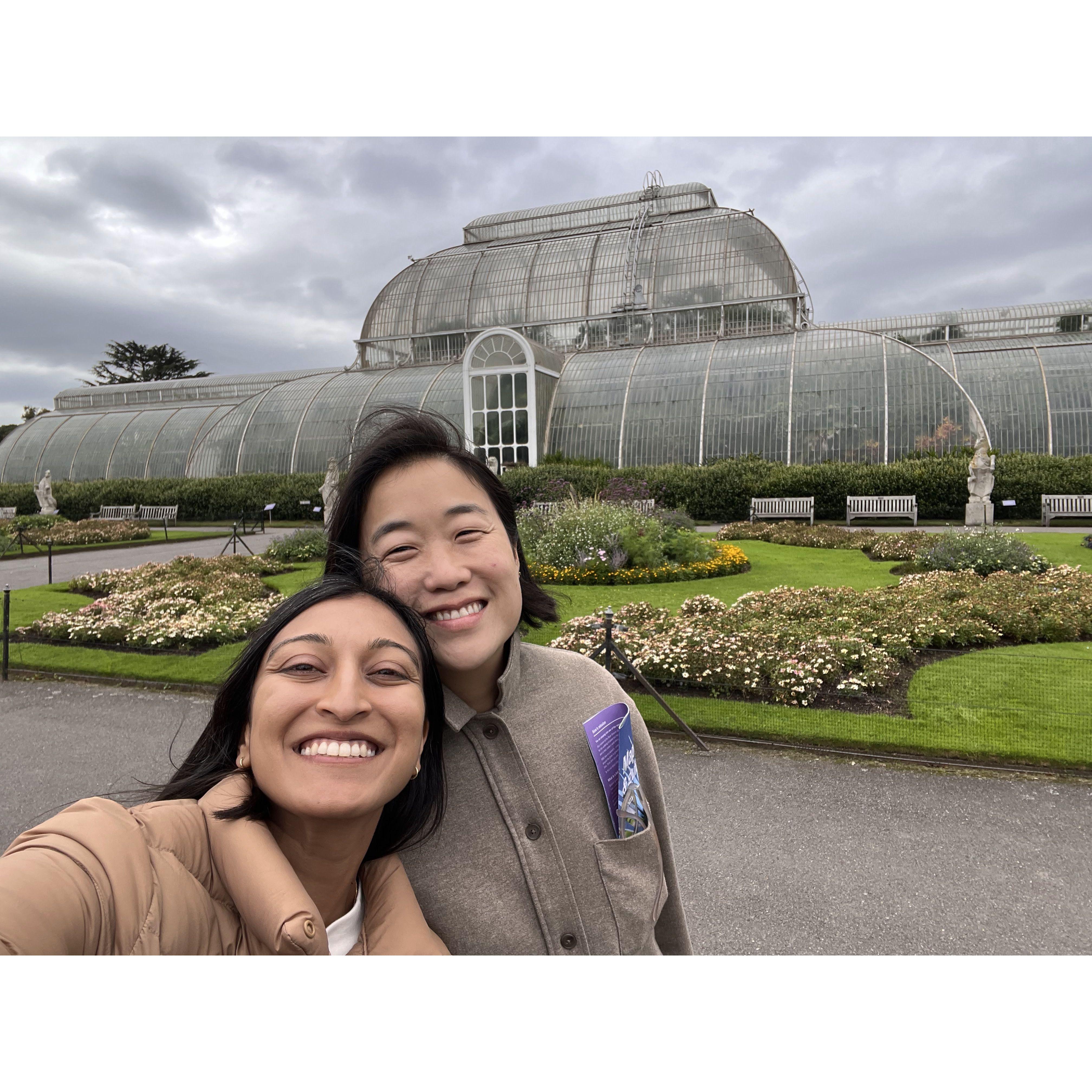 We love botanical gardens! @ Kew Gardens, London