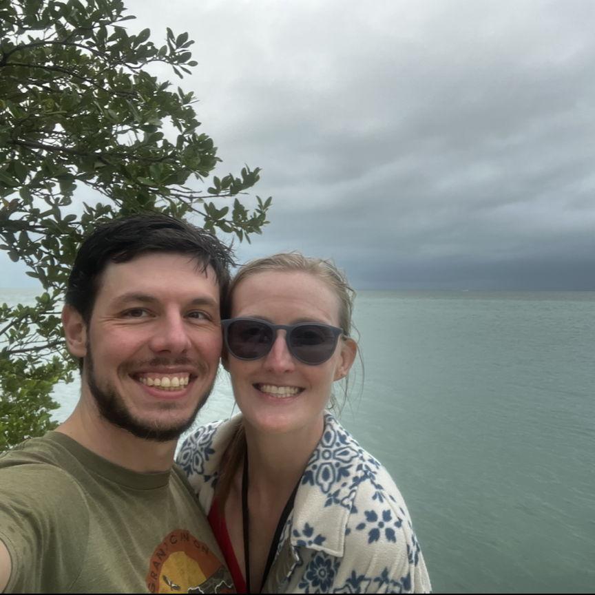 It may not have been the warmest day for it, but we snorkeled in Biscayne National Park before sneaking off for a quick hike.