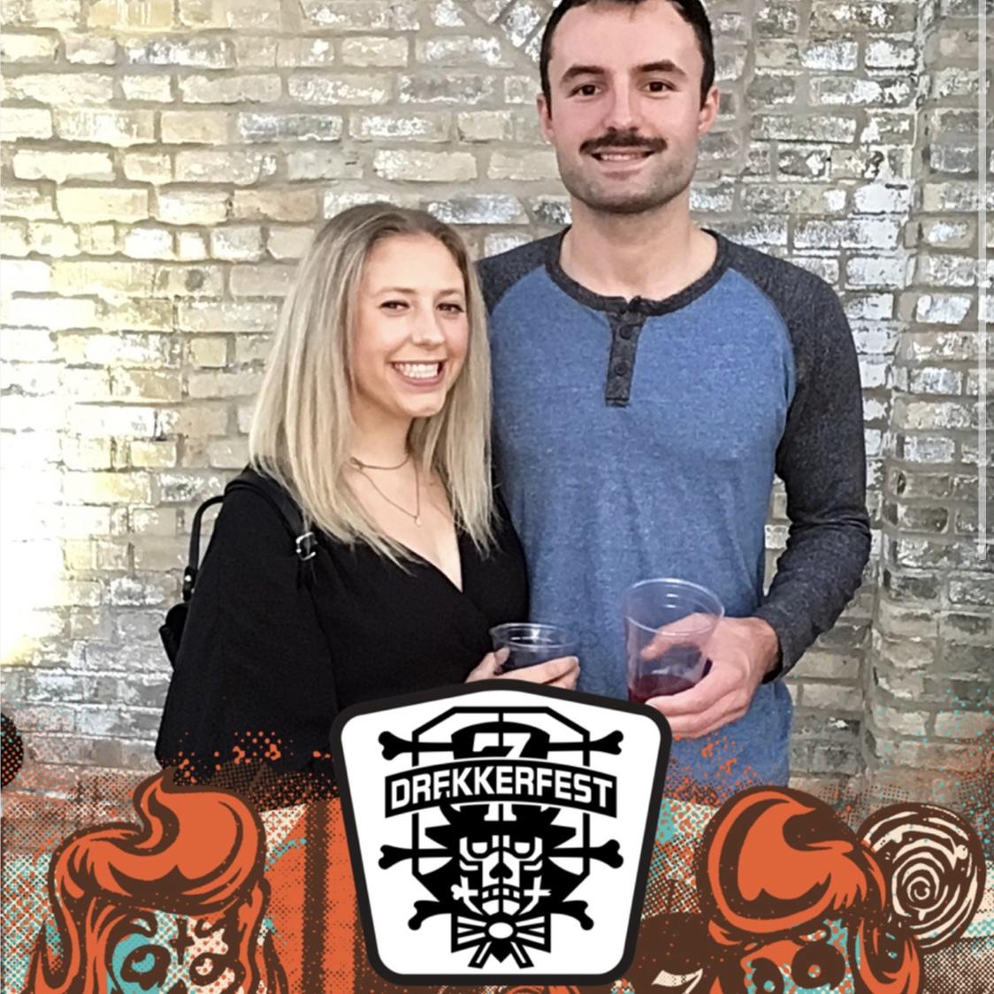 Our first photo together!