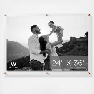 Double Panel Gold Wall Frame