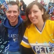 My first Saint Peters Spartans basketball game, I am now a fan!