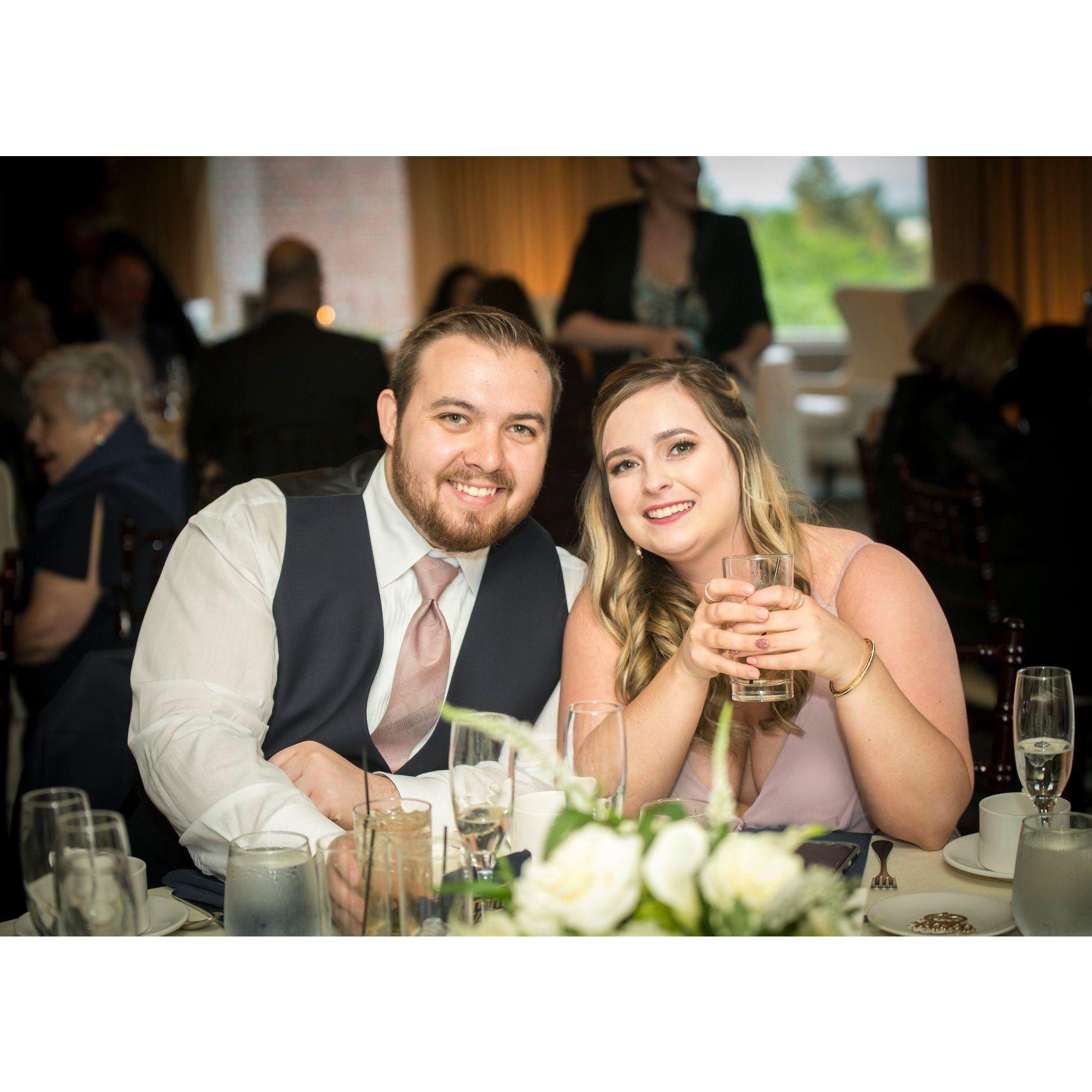 Kelly and Jesse's wedding 2019.