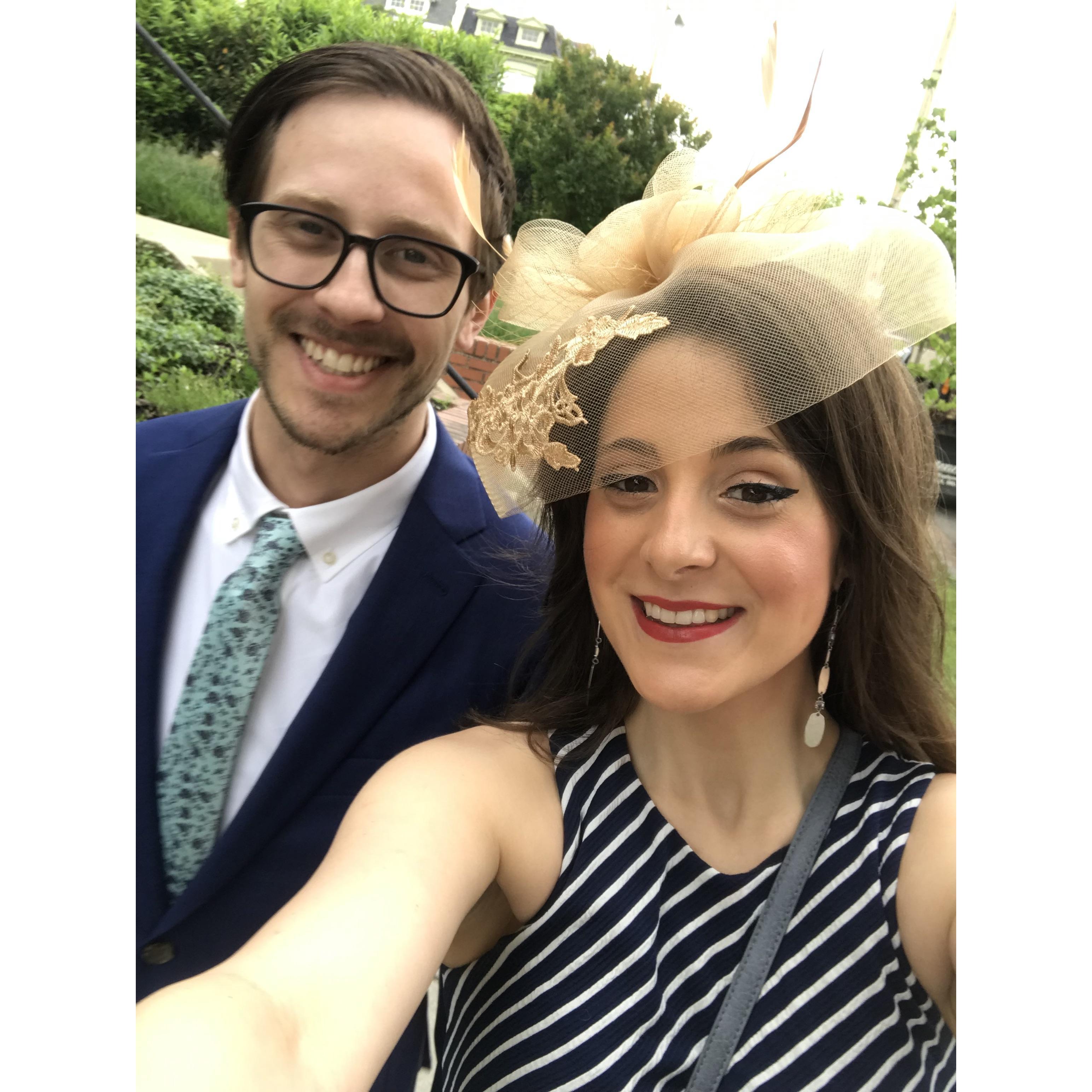 On our way to the Preakness Stakes!