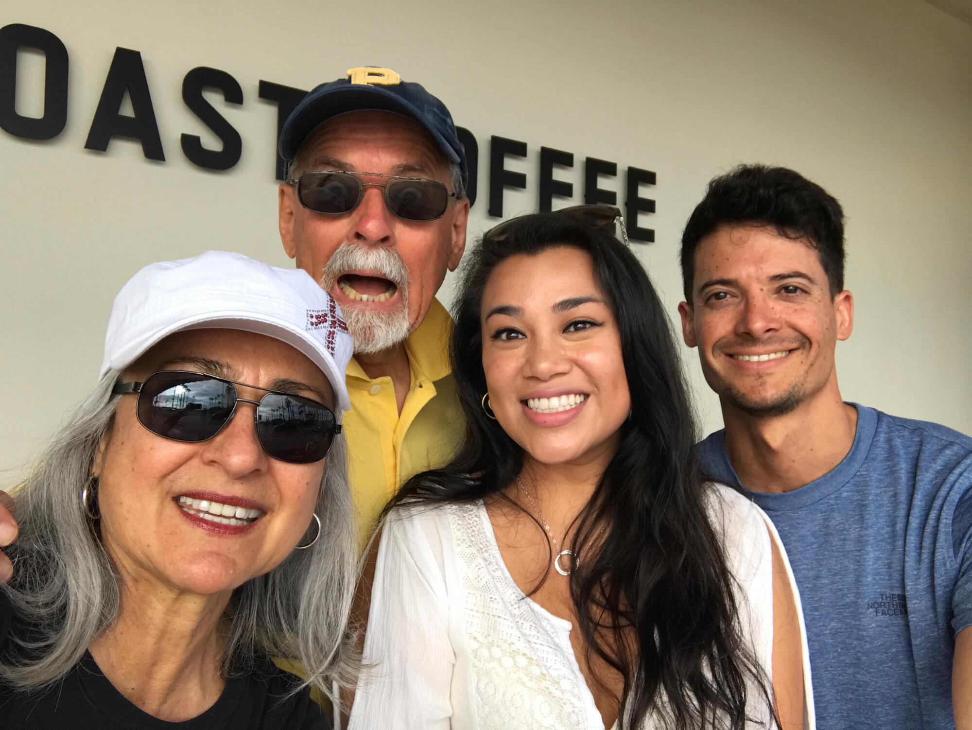 2 weeks into dating Andrian introduced Tricia to his dad and step mom Rita.