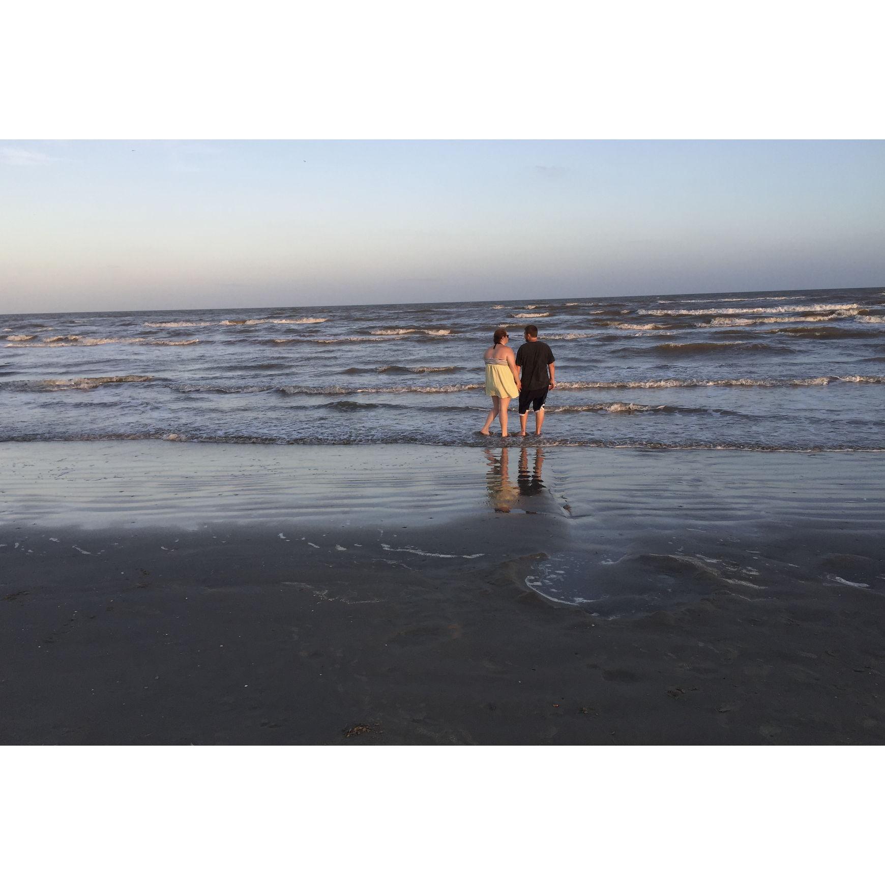 Long walks along the shore